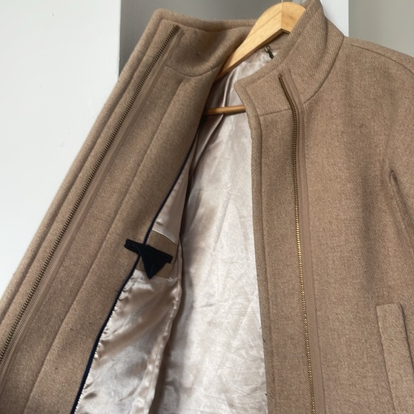 Jcrew Camel Coat 00P - Picture 3 of 3